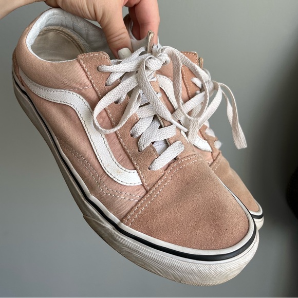 Vans Shoes - Peachy Pink Coloured Vans